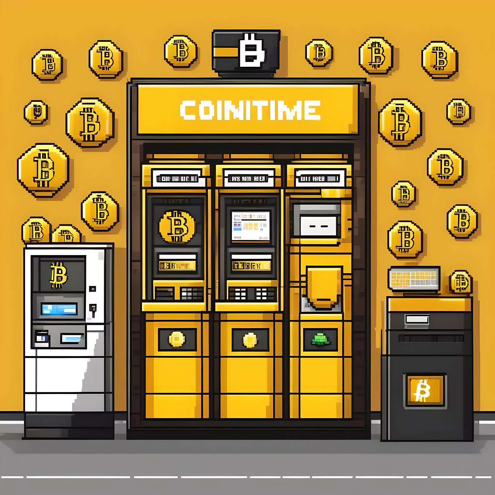A blog panner for an article named Bitcoin ATM Fees Guide + Charges Calculator