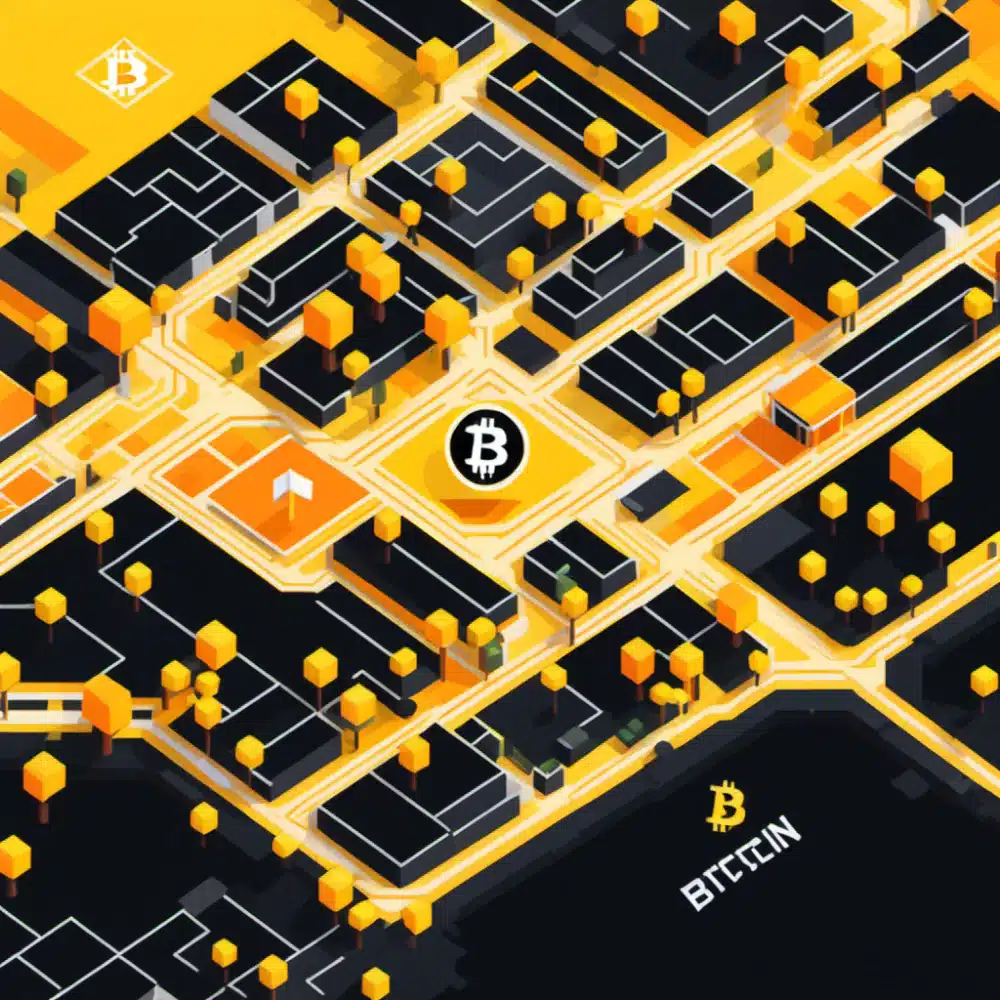 A Bitcoin direction map locator that shows the location of Bitcoin ATMs near to customers. Coin Time BTM locator.